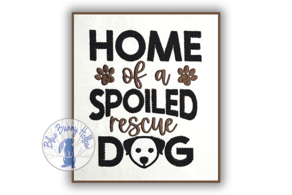 Home of a Spoiled Rescue Dog