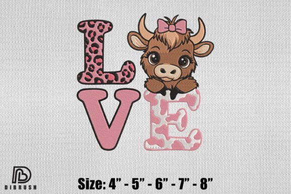 Love Cow Valentine Embroidery Review